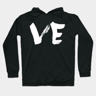 LOVE Matching couple shirt "LO" plus "VE" Hoodie